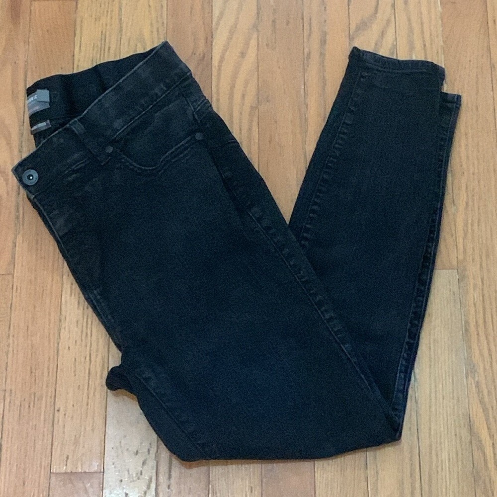 Torrid Bombshell Skinny Jeans Black Premium Stretch High Rise 16R Womens